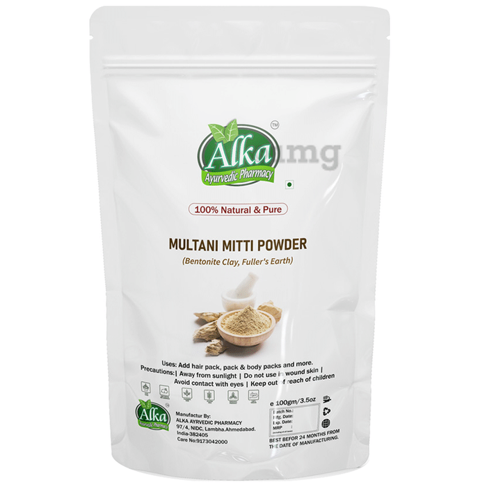 Alka Ayurvedic Pharmacy Multani Mitti Powder