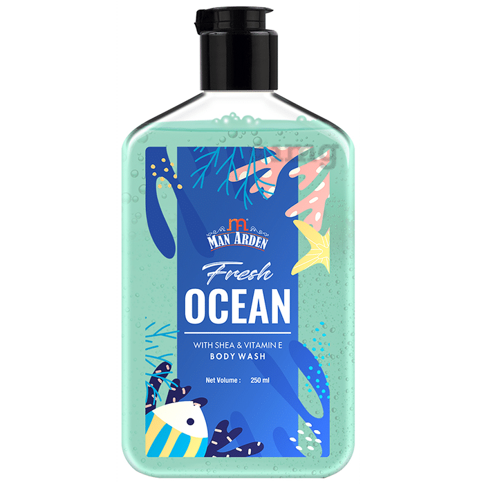 Man Arden Fresh Ocean with Shea & Vitamin E Body Wash