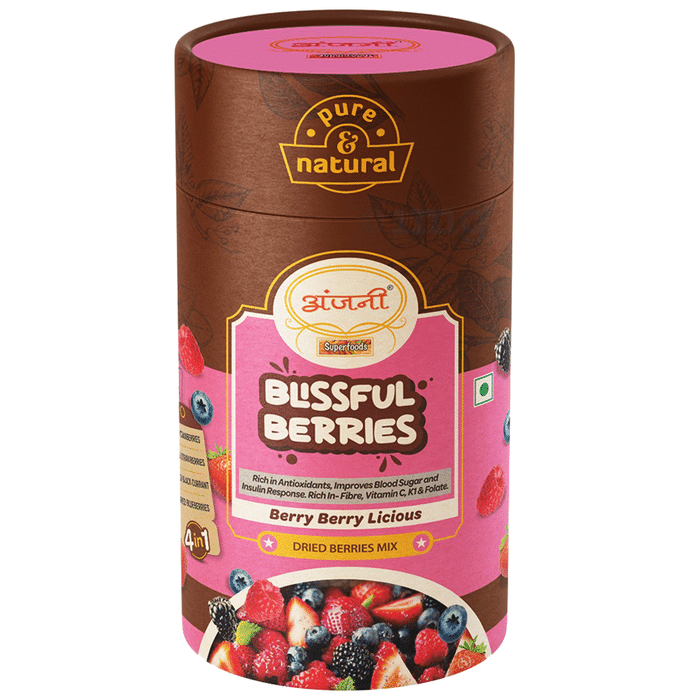 Anjani Superfoods Blissful Berries Dried Berries Mix