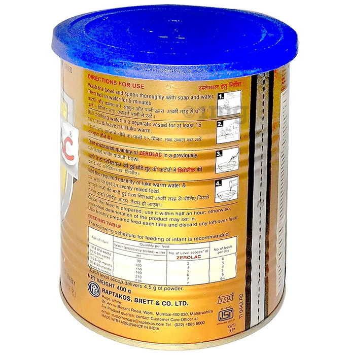 Zerolac powder for newborn new arrivals