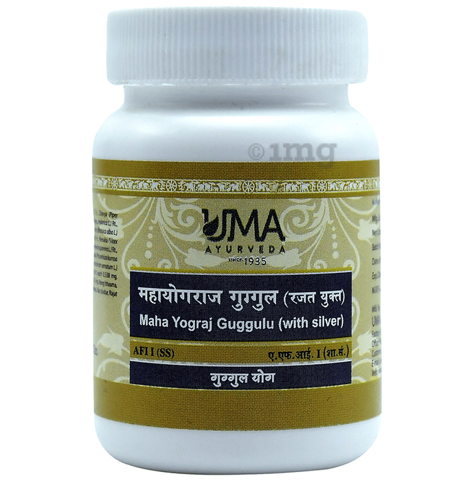 Uma Ayurveda Maha Yograj Guggulu (with Silver) Tablet