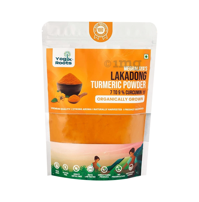 Yogik Roots Meghalaya's Lakadong Turmeric Powder