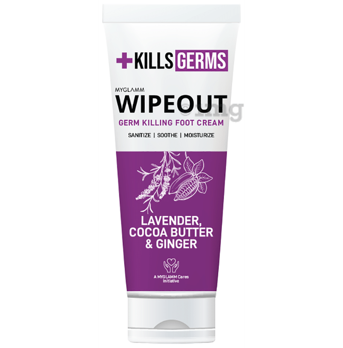 Myglamm Combo Pack of Wipeout Germ Killing Foot Cream (60gm Each)