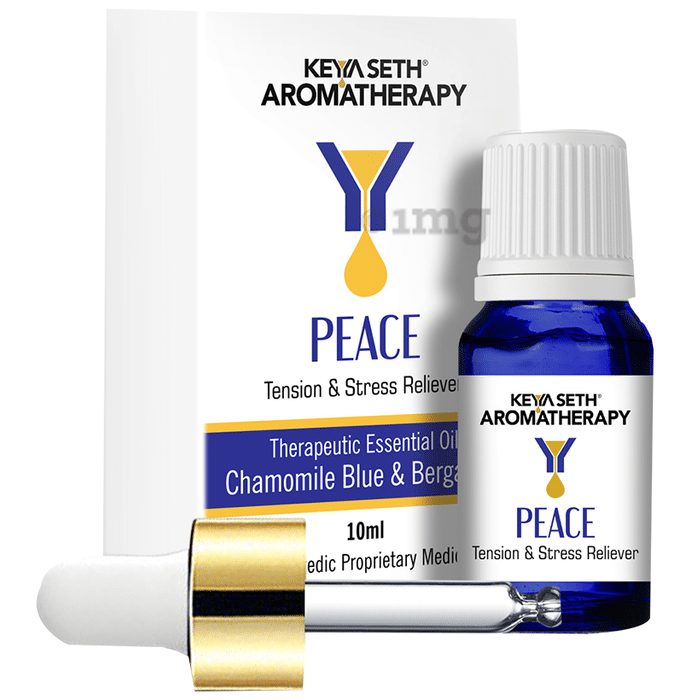 Keya Seth Aromatherapy Peace Chamomile Blue & Bergamot Therapeutic Essential Oil