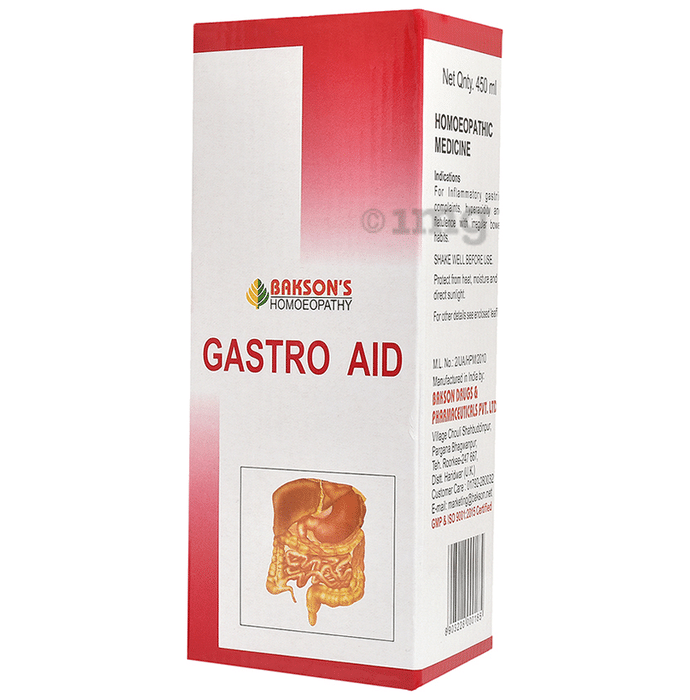 Bakson's Gastro Aid Syrup