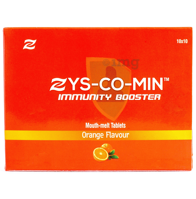 Immunity Booster MouthMelt Tablet Orange Buy box of 100.0 tablets at best price in
