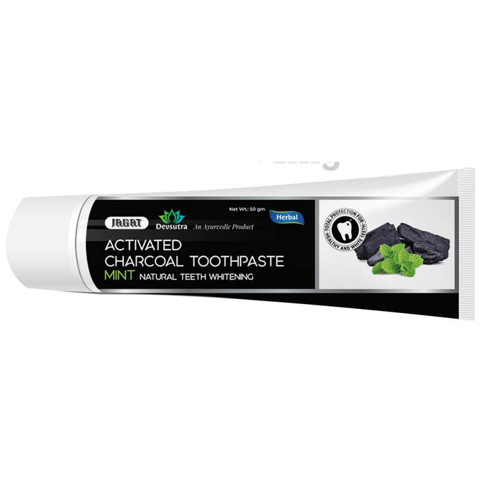 Jagat Devsutra Activated Charcoal Toothpaste (50gm Each)