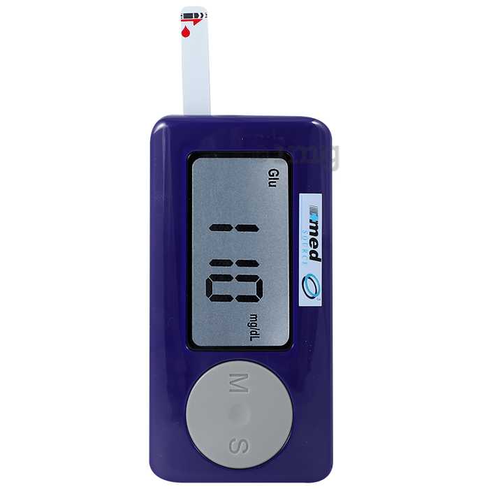 Ozocheck Glucometer Full Set for Blood Sugar Testing with 10 test strip
