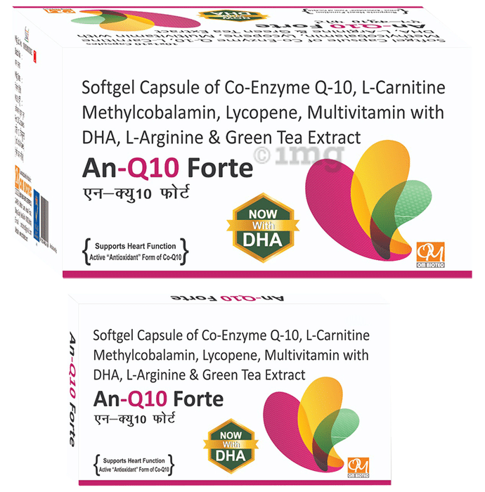 Om Biotec An-Q10 Forte Soft Gelatin Capsule