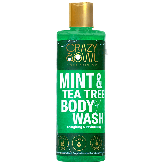 Crazy Owl Mint & Tea Tree Body Wash