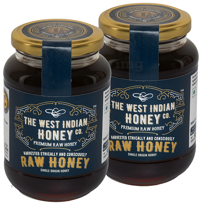 The West Indian Honey Co. Premium Raw Honey (500gm Each) | Zero Added Sugar