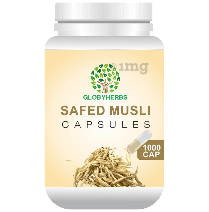 Globyherbs Safed Musli Capsule