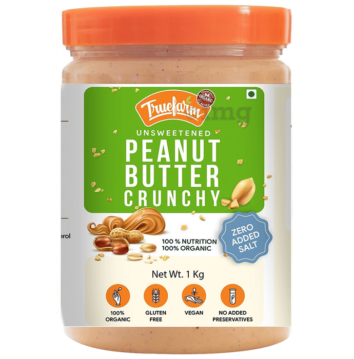 Truefarm Unsweetened Peanut Butter Crunchy