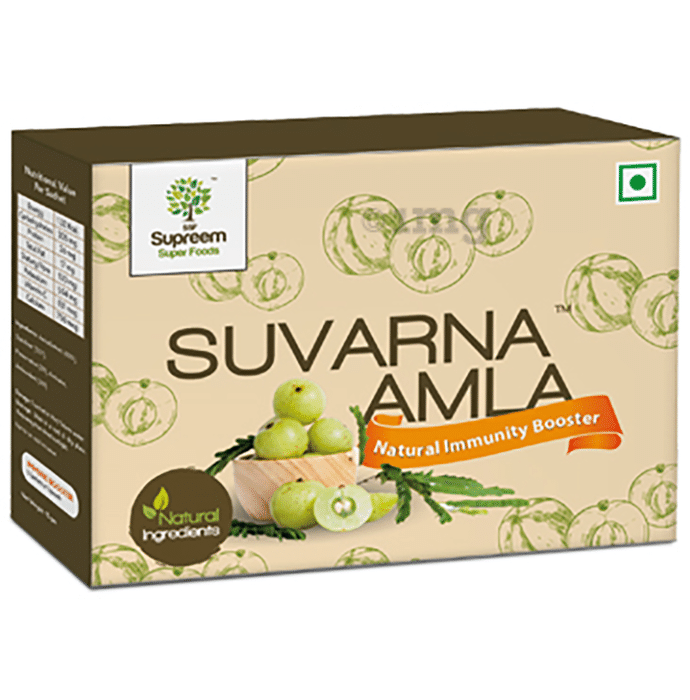 Supreem Super Food Suvarna Amla Natural Immunity Booster Sachet (3gm Each)