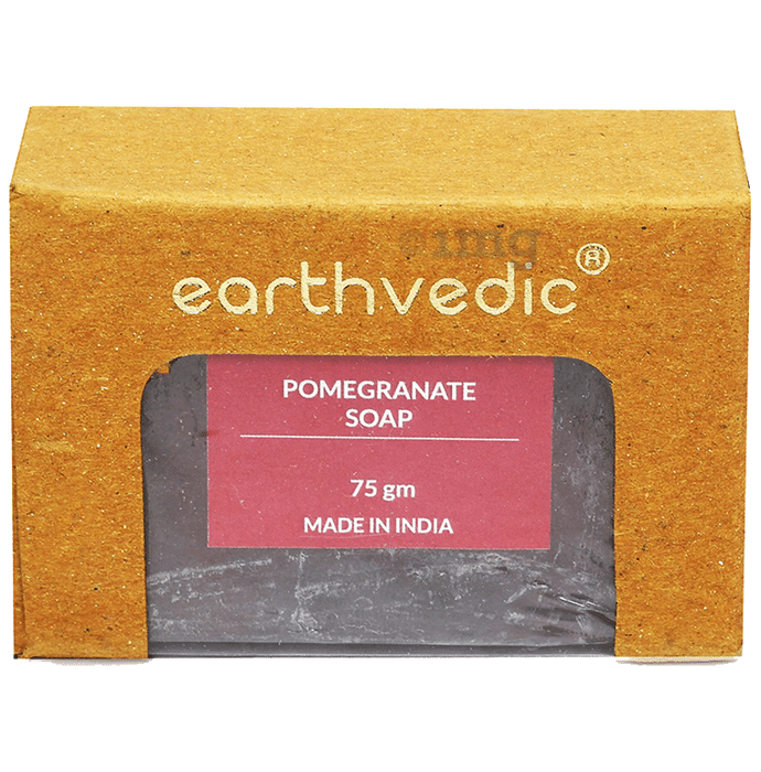 Earthvedic Pomegranate Soap (75gm Each)