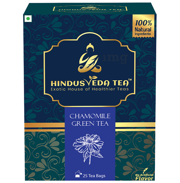 Hindusveda Tea Chamomile Green Tea