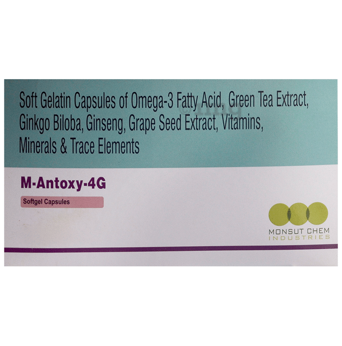 M-Antoxy 4G Softgel Capsule