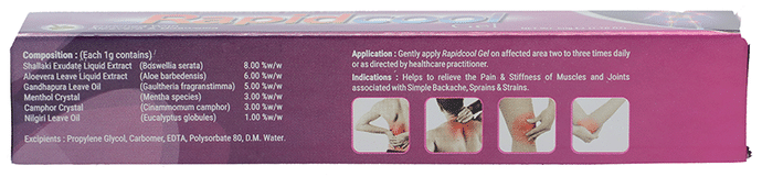 Rapid top cool gel