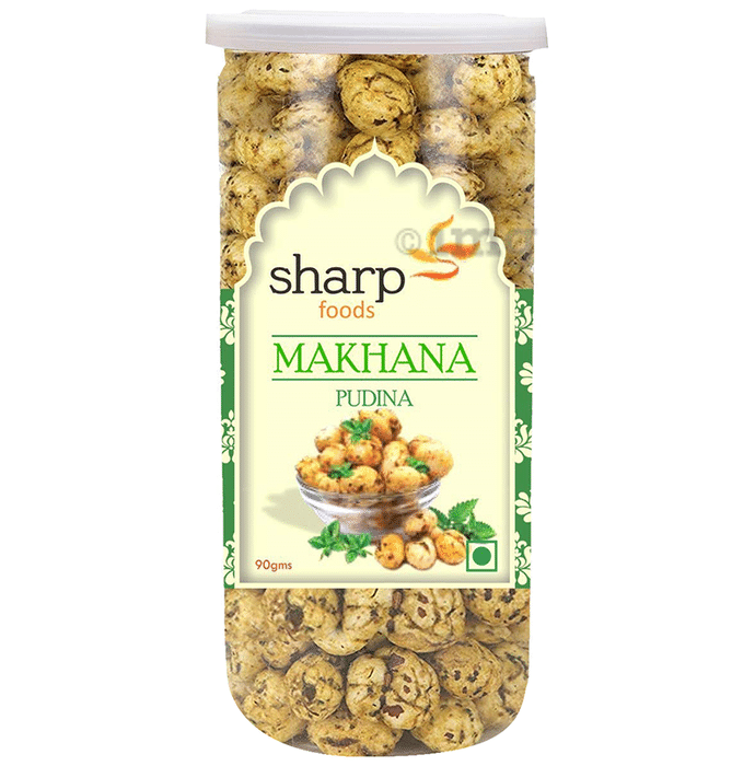 Sharp Foods Makhana (90gm Each) Pudina
