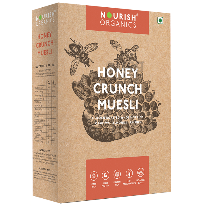 Nourish Organics Honey Crunch Muesli