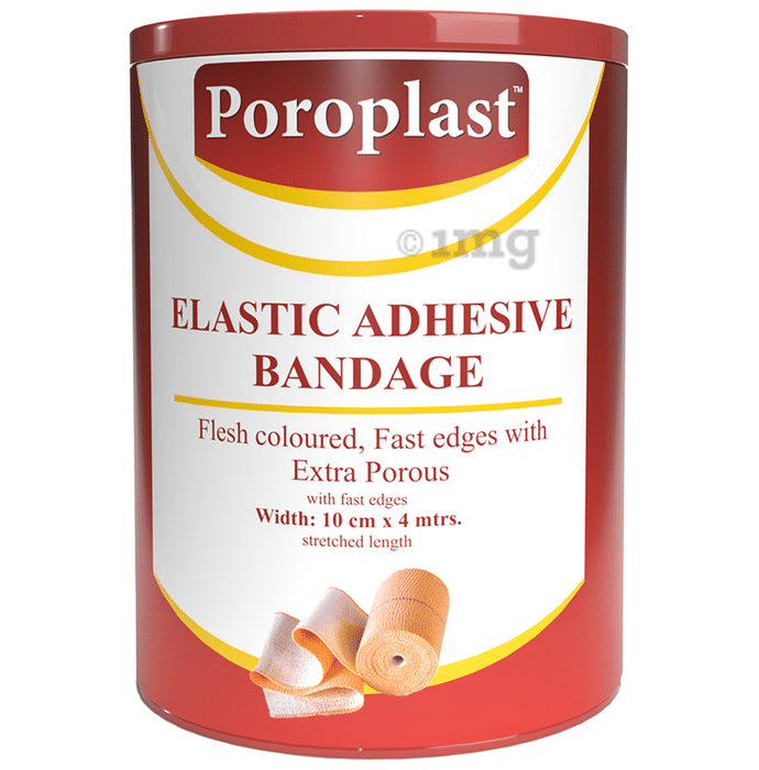Poroplast Elastic Adhesive Bandage 10cm x 4m