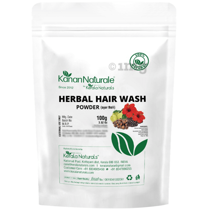 Kanan Naturale Ayur Thali Herbal Hair Wash Powder