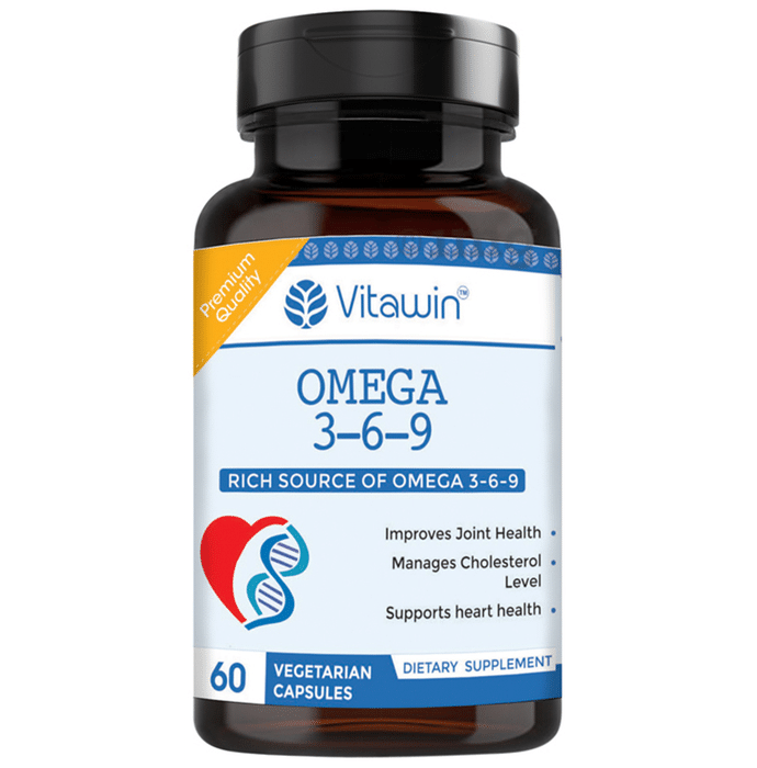 Vitawin Omega 3 6 9 Vegetarian Capsule