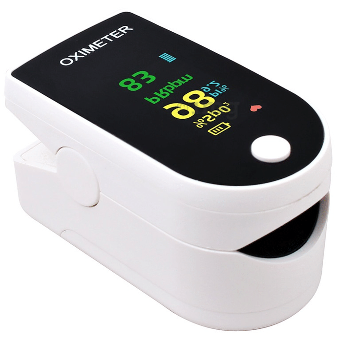 Sansui Digital Fingertip Pulse Oximeter White