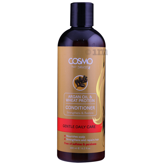 Cosmo Hair Naturals Argan Oil & Wheat Protein Conditioner