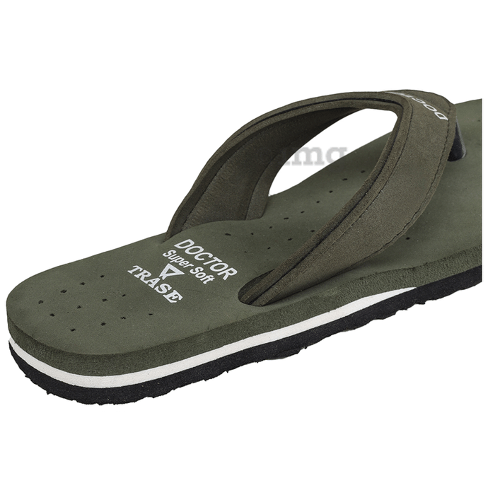 Tata 1mg Ortho Slippers - Women Size 6 Olive Green: Buy packet of