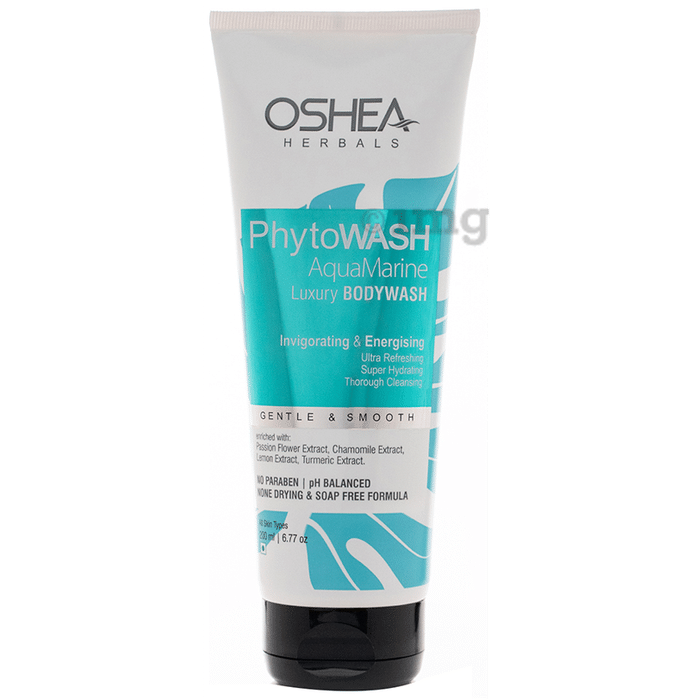 Oshea Herbals Phyto Wash Luxury Body Wash Aqua Marine