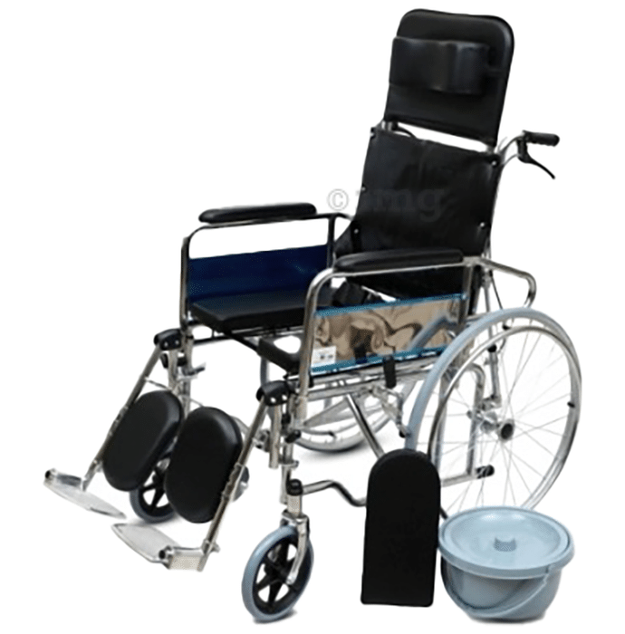 Med-E-Move Wheelchair with Commode U Cut