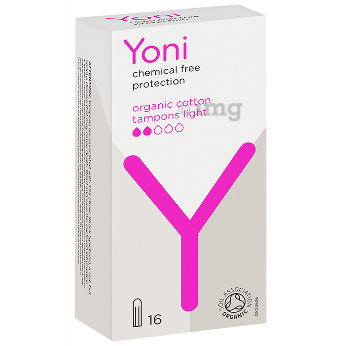 Yoni Organic Cotton Tampons Light