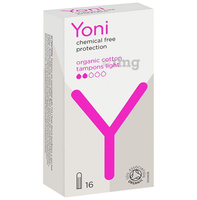 Yoni Organic Cotton Tampons Light