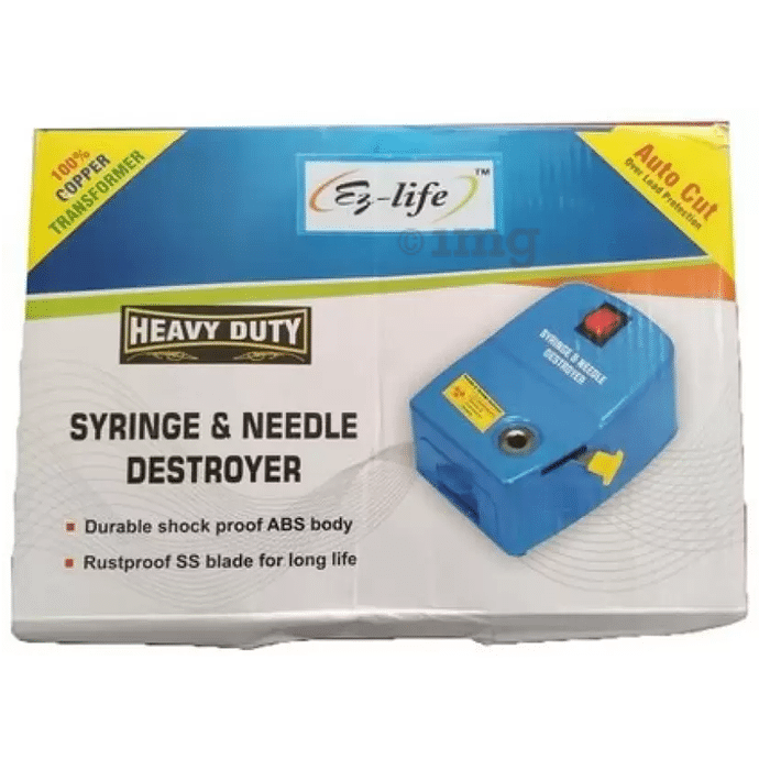 Ez-Life Heavy Duty Syringe & Needle Destroyer