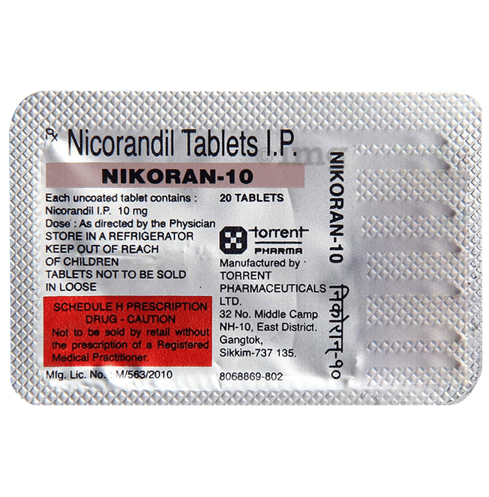 Nikoran 10 Tablet