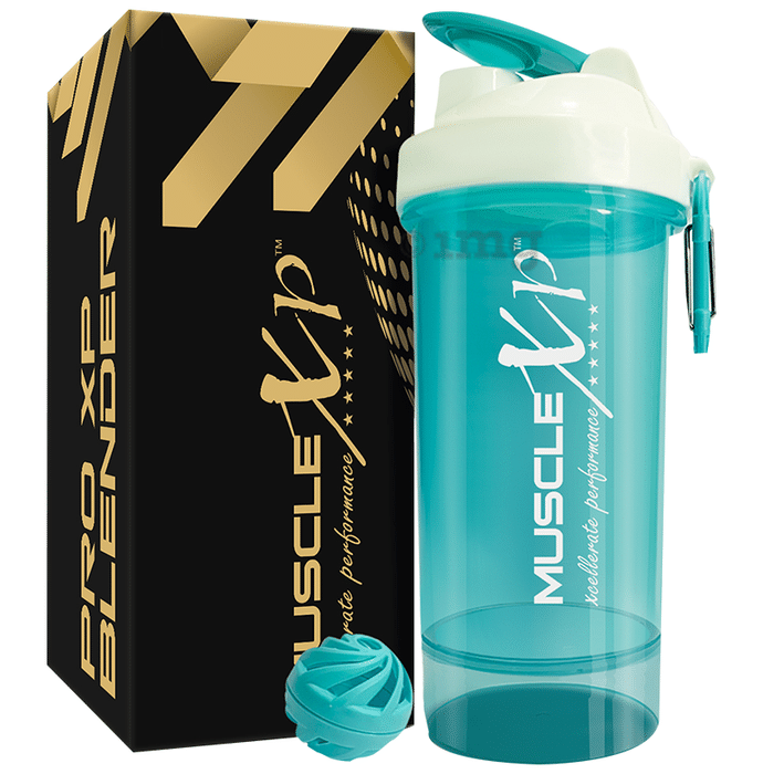 MuscleXP Pro XP Blender Gym Shaker Sea Green