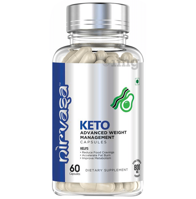 Nirvasa Keto Advanced Weight Loss Vegetarian Capsule