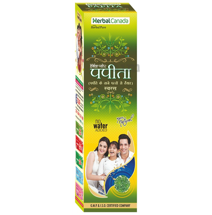 Herbal Canada Herbal Pure Papita Swaras Sugar Free