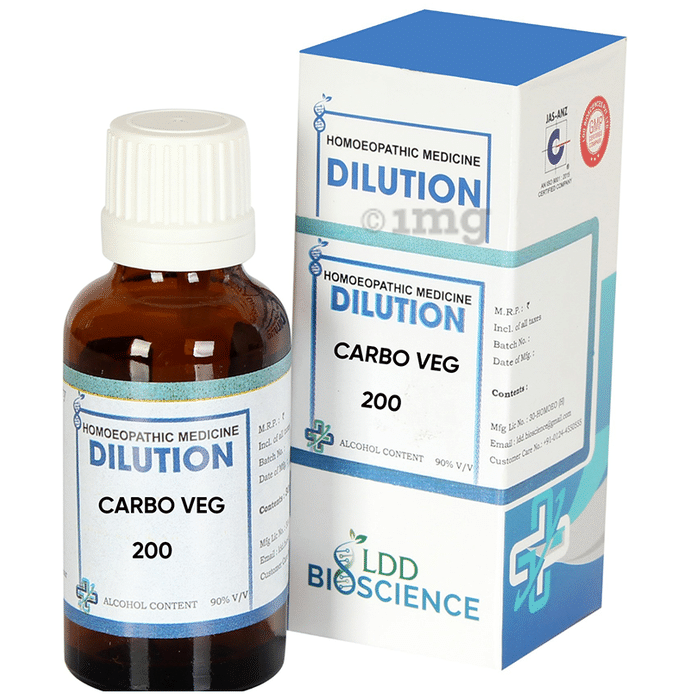 LDD Bioscience Carbo Veg Dilution 200