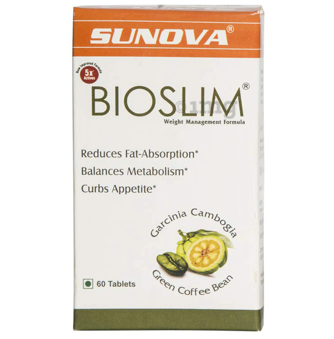 Sunova Bioslim Tablet for Weight Management | Manages Metabolism & Appetite