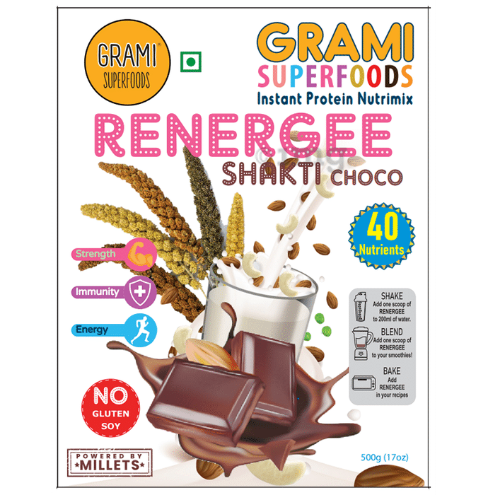 Grami Superfood Renergee Shakti Nutrimix Choco