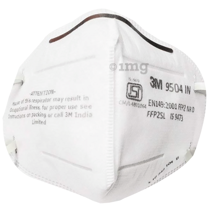 3M 9504 IN Particulare Respirator Mask White