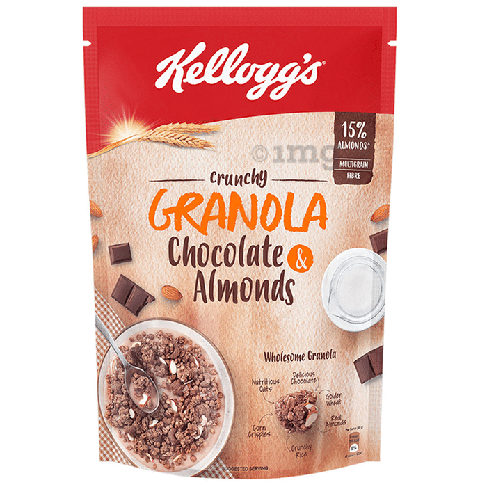 Kellogg's Chocolate & Almonds Crunchy Granola