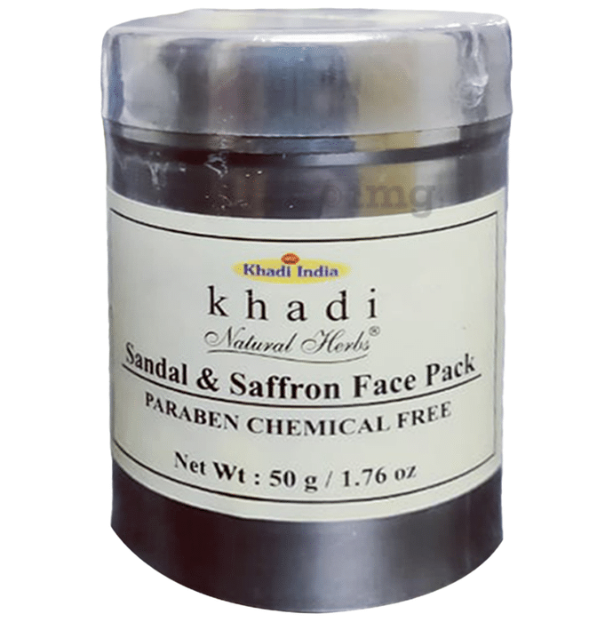 Khadi Natural Herbs Sandal and Saffron Face Pack