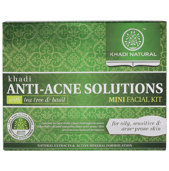 Khadi Naturals Anti-Acne Solutions Mini Facial Kit