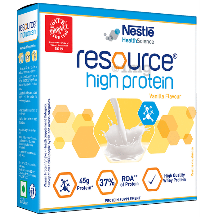 Nestle Resource High Protein Powder Vanilla