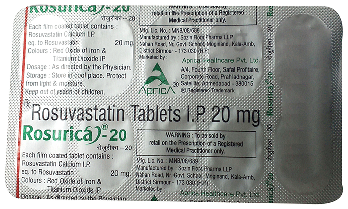 Rosurica 20 Tablet