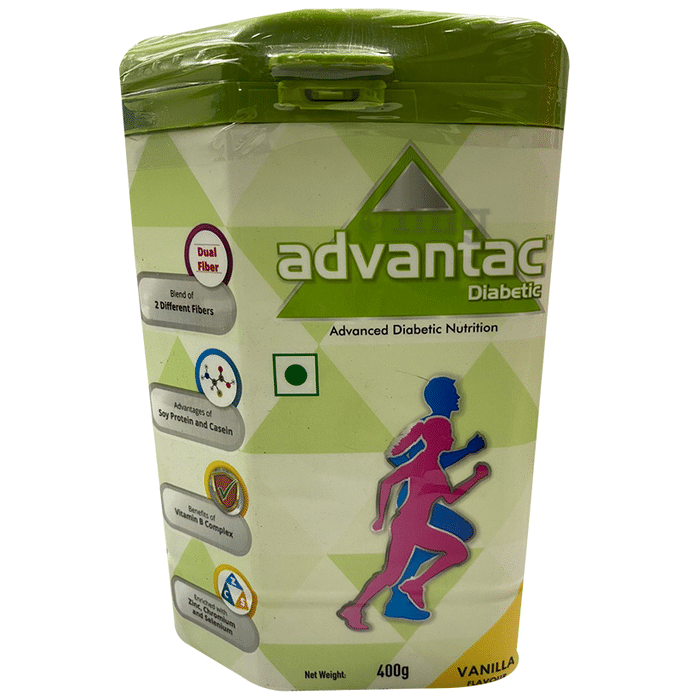 Advantac Diabetic Advanced Diabetic Nutrition Powder Vanilla