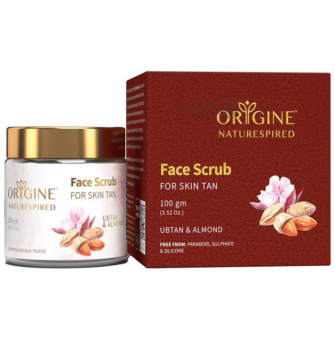 Origine Naturespired Face Scrub Ubtan & Almond for Skin Tan